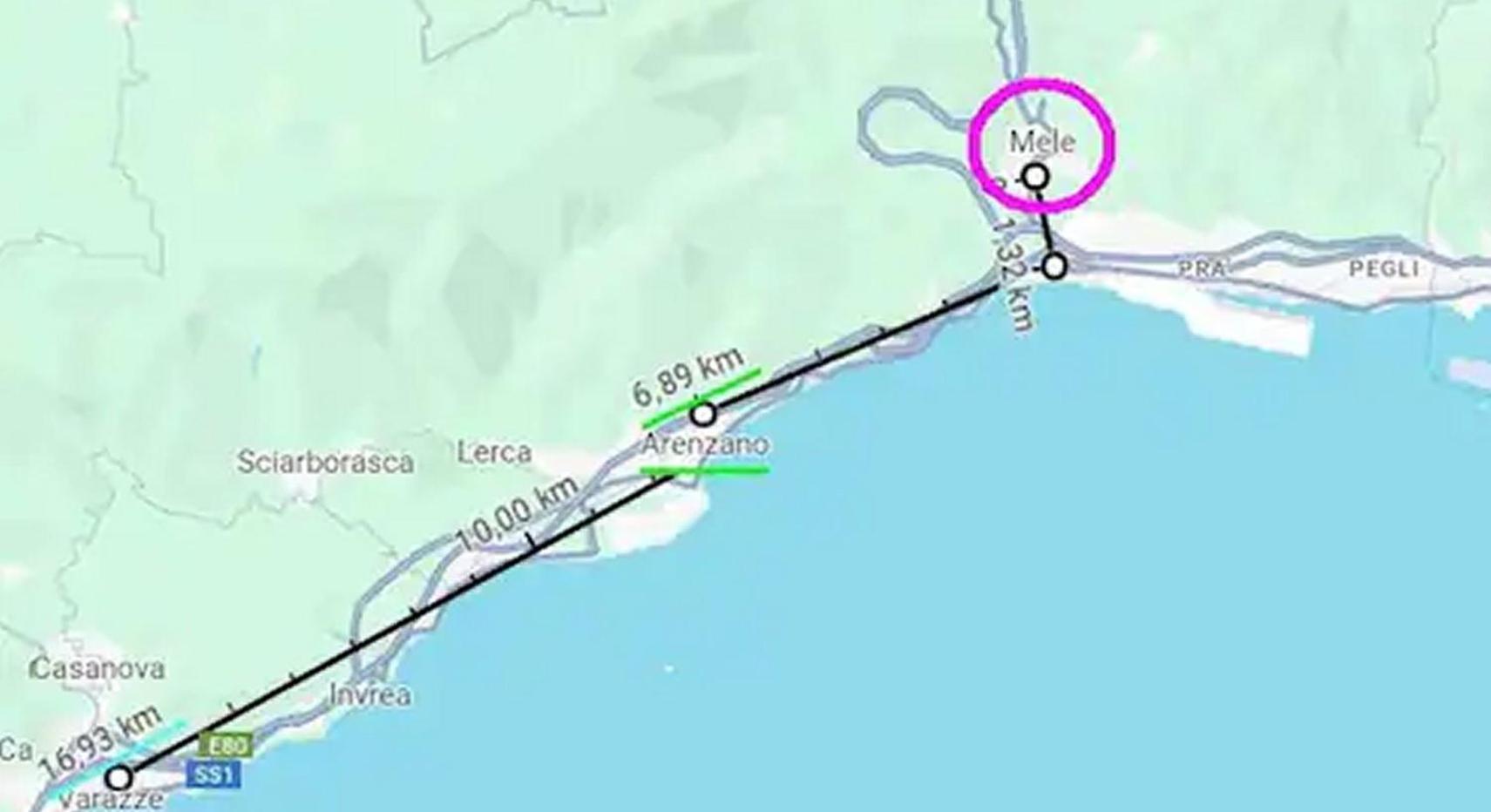 Apartament Voltri Genova Arenzano 2 K M Dal Mare Zewnętrze zdjęcie